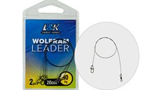 Strune Wolfram L&K, 15kg rezistenta, 2 bucati/plic (Lungime: 35 cm)
