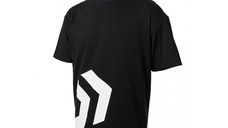 Tricou Daiwa Angler, Black-White (Marime: XL)