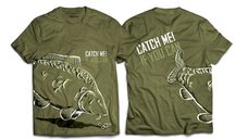 Tricou Delphin Catch Me Kapor, Green (Marime: L)