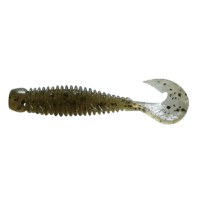 Twister Jackall Wobbring, Green Pumpkin Pepper, 7.6 cm, 6 buc - 1