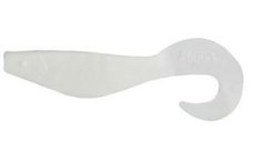 Twister Mann's Action Shad, White, 6cm, 5buc