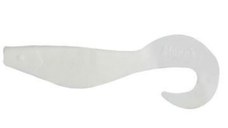 Twister Mann's Action Shad, White, 6cm, 5buc