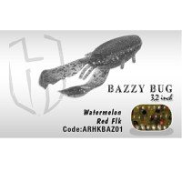 Vobler Bazzy Bug 3.2" 8cm Watermelon Red Flakes Herakles - 1