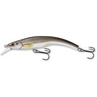 Vobler Live Target Rainbow Smelt Banana Bait S, Silver/Black, 9.1cm, 9g - 1