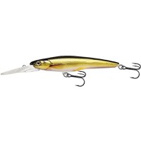 Vobler Live Target Rainbow Smelt Jerkbait D, Gold/Black, 9.1cm, 9g - 1
