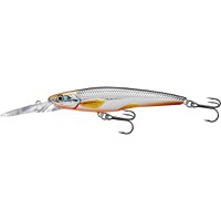 Vobler Live Target Rainbow Smelt Jerkbait D, Silver/Orange, 9.1cm, 9g - 1