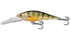 Vobler Live Target Yellow Perch Jointed D, Natural/Matte, 9.8cm, 16g