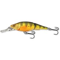 Vobler Live Target Yellow Perch Jointed M, Florescent/Matte, 9.8cm, 16g - 1