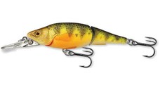 Vobler Live Target Yellow Perch Jointed M, Florescent/Matte, 9.8cm, 16g