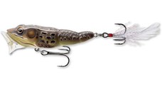 Vobler Livetarget Frog Popper, culoare Tan-Brown, 6.5cm, 7g