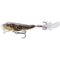 Vobler Livetarget Frog Popper, culoare Tan-Brown, 6.5cm, 7g - 1