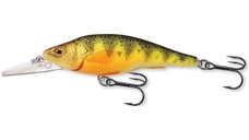 Vobler Livetarget Yellow Perch Jerkbait, culoare Florescent-Matte, 9.8cm, 16g