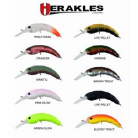 Vobler Moth Trout Area F 3.7cm 2.2gr Crawler Herakles - 1