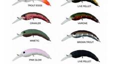 Vobler Moth Trout Area F 3.7cm 2.2gr Matt Black Herakles