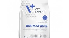 4T Dieta Veterinara, Dermatosis, Cat, Rata & Orez, 2 kg