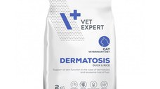 4T Dieta Veterinara, Dermatosis, Cat, Rata & Orez, 2 kg