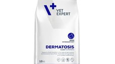 4T Dieta Veterinara Dermatosis Dog, Vetexpert, Iepure & Cartofi, 12 kg