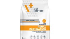 4T Dieta Veterinara Renal Elimination Dog, Vetexpert, 8 kg
