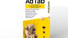 AdTab Dog 56 mg - Comprimate Masticabile Antiparazitare pentru Câini