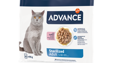 Advance Cat Wet Sterilized Curcan Multipack, 4x85 g