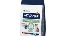 Advance Dog Food Intolerance, Hrana Uscata pentru Caini cu Rata, 12 kg