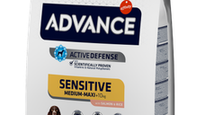 Advance Dog Sensitive Medium - Maxi Somon & Orez, 3 kg