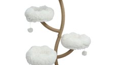 Ansamblu de joaca pisici, Meraki Home, Daisy Canopy, 74x31x61 cm
