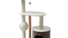 Ansamblu de joaca pisici, Meraki Home, Ivory Haven, 72x29x41.5 cm