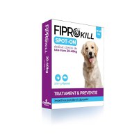Antiparazitar Extern Pentru Caine 20-40 Kg Fiprokill Dog "L" 268 Mg Spot-on 3 Pip/ Cut - 1