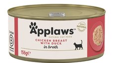 Applaws Chicken Breast with Duck, conserva, 156 g