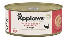 Applaws Chicken Breast with Duck, conserva, 156 g