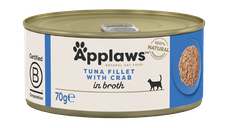 Applaws Chicken Tuna Fillet with Crab, conserva, 70 g
