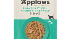 Applaws Tuna Fillet with Anchovy, plic, 70 g