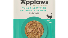 Applaws Tuna Fillet with Anchovy, plic, 70 g
