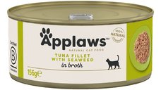 Applaws Tuna Fillet with Seaweed, conserva, 156 g