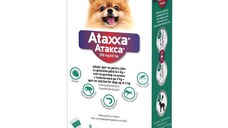 Ataxxa Dog - pipete antiparazitare pentru caini de talie foarte mica <4 KG (3 pipete)