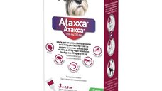 Ataxxa Dog, pipete antiparazitare pentru caini medii 10-25 kg, 3 pipete