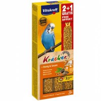 Batoane pentru perusi, Vitakraft Kracker Miere, 60 g + 30 g - 1