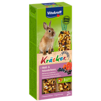 Baton Iepuri Vitakraft Fructe de Padure si Soc, 2 buc - 1