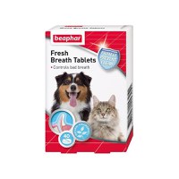Beaphar Dental Fresh Breath Tablete Caini/ Pisici, 40 tablete - 1