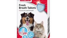 Beaphar Dental Fresh Breath Tablete Caini/ Pisici, 40 tablete