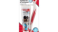 Beaphar Dental Kit Caini/ Pisici, Pasta + Periuta, 100 g