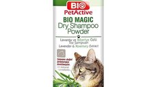 Bio PetActive Bio Magic Dry Shampoo Powder, Cat, 150 g
