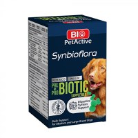 Bio PetActive Synbioflora pentru Caini de Talie Medie si Mare, 60 tablete - 1