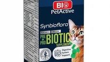 Bio PetActive Synbioflora PreProbiotics pentru Pisici, 60 tablete