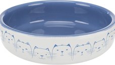 Bol ceramic 0.3 l/ 15 cm albastru/alb 24770