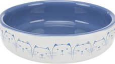 Bol ceramic 0.3 l/ 15 cm albastru/alb 24770