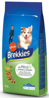 Brekkies Dog Excel Complet, Pui, Legume & Cereale, 20 kg - 1