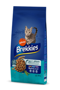 Brekkies NutriExcel Cat Somon & Ton, 15 kg - 1