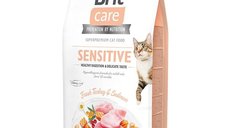 Brit Care Cat GF Sensitive Healthy Digestion and Delicate Taste, 7 kg - Hrana pentru Pisici Sensibile